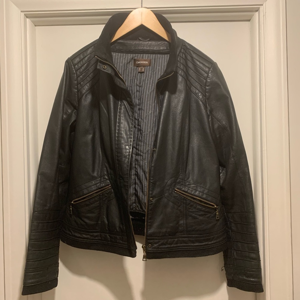 Danier Leather jacket size large